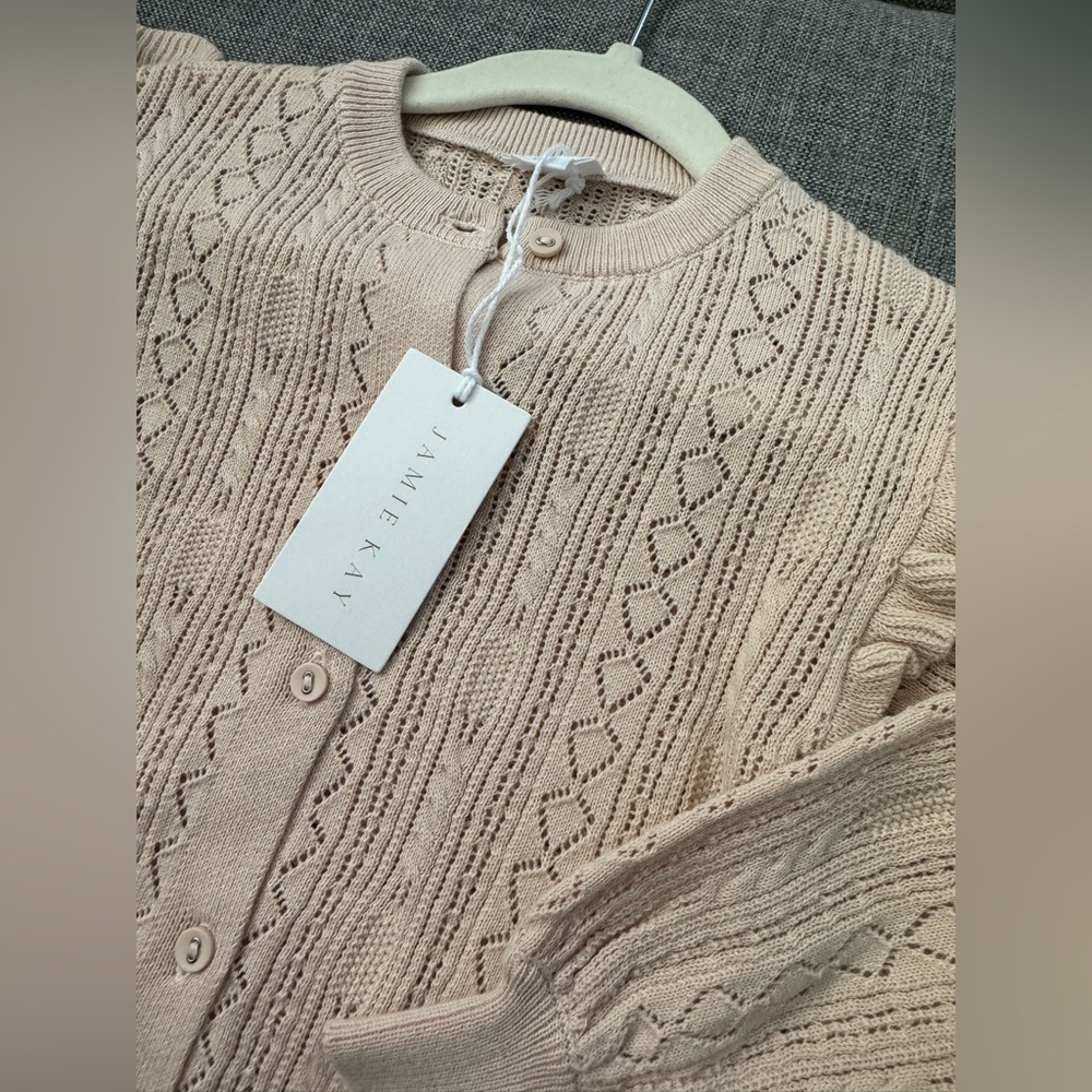 NWT Jaime Kay Brooklyn Cardigan Size 1YR - Picture 4 of 8